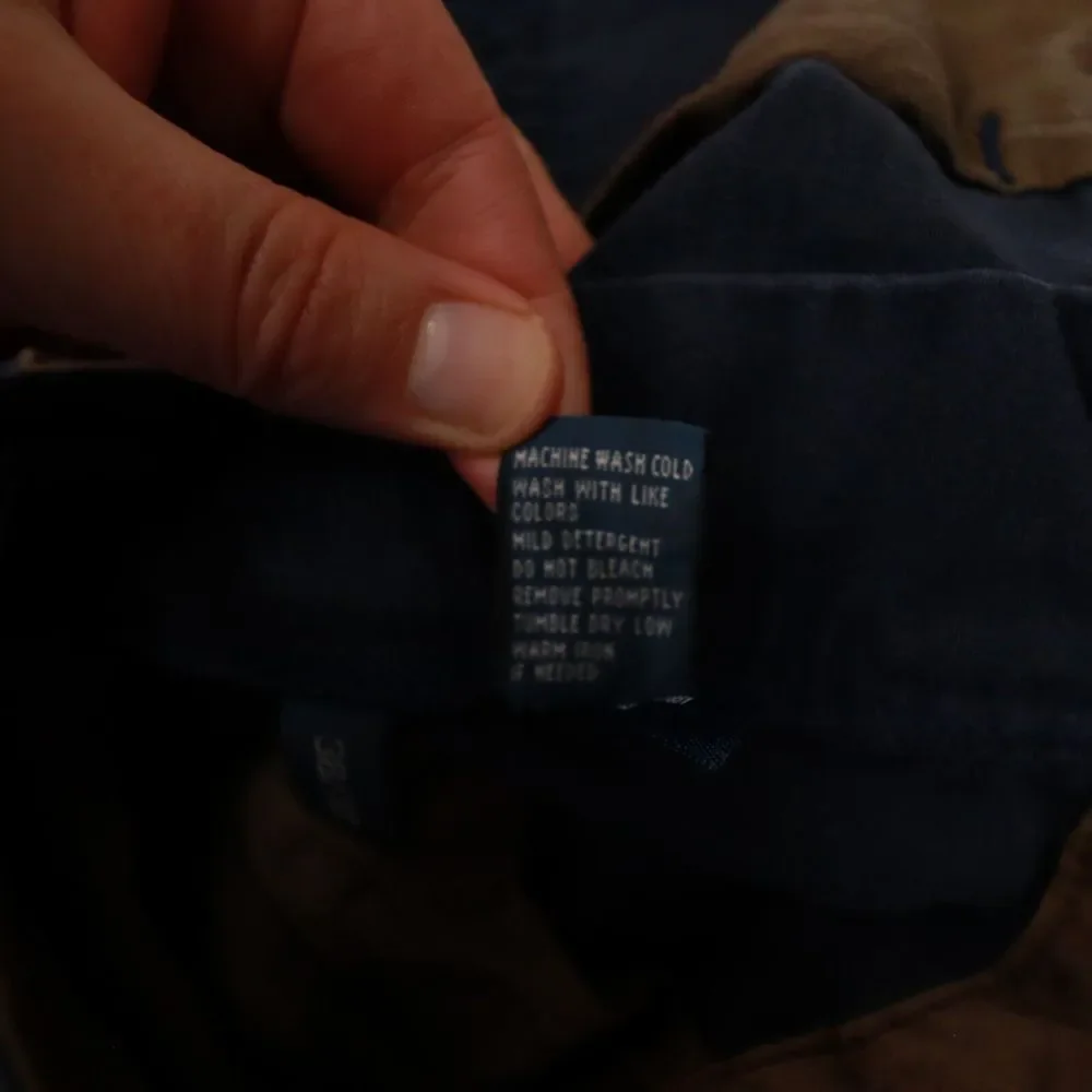 Polo‎ Ralph Lauren Men's Navy Blue 5 pocket pants size 38x32